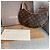Louis Vuitton Pochette Croissant PM Monogram Marrone - vista 2