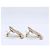 Pendientes Chanel B25P Rhinestone Coco Mark Dorado - vista 4