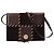 Borsa a tracolla in pelle marrone Salvatore Ferragamo