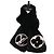 Écharpe Tippet en fourrure de lapin Rex Louis Vuitton Noir Rose - vue 8