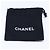 Broche redonda Chanel A15S em tweed e pérolas Gripoix com logo Coco Mark Dourado - vista 9