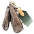 Louis Vuitton Monogram Khaki Multipochette Accessoires Schultertasche Braun - Ansicht 4