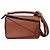 Bolso Mini Puzzle Loewe en marrón Castaño