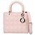 Borsa Christian Dior Lady Medium Cannage Beige