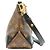 Borsa a tracolla Louis Vuitton Monogram Noir Boulogne PM Marrone - vista 4