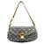 Louis Vuitton Monogram Denim Mini Pleaty Schultertasche