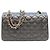 Borsa a tracolla Chanel A01113 in pelle d'agnello matelassé nera Nero - vista 3