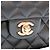 Borsa a tracolla Chanel A01113 in pelle d'agnello matelassé nera Nero - vista 6