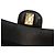 Borsa a tracolla Chanel in pelle caviar nera Nero - vista 10