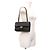 Borsa a tracolla Chanel in pelle caviar nera Nero - vista 13
