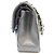 Borsa a tracolla Chanel in pelle caviar nera Nero - vista 2