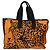 Hermès Borsa da spiaggia pieghevole Hermes con stampa leopardata Arancione - vista 3