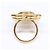 Anillo Chanel B26A ABH798 Double Coco Mark Dorado - vista 5