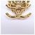 Anillo Chanel B26A ABH798 Double Coco Mark Dorado - vista 7