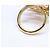 Anillo Chanel B26A ABH798 Double Coco Mark Dorado - vista 8