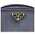 Prada Saffiano Mini Pouch Bag mit Kette Schwarz - Ansicht 7