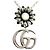Collana Gucci Double G con madreperla Argento