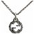 Gucci 455535 AG925 Interlocking G Arabesque Halskette Silber - Ansicht 3