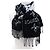 Louis Vuitton Black Wool Silk Blend Stole - view 2