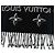 Louis Vuitton Black Wool Silk Blend Stole - view 5