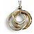 Autre Marque Colar com pingente Tiffany 1837 Interlocking Circle Prata