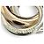 Autre Marque Colar com pingente Tiffany 1837 Interlocking Circle Prata - vista 7