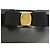 Borsa a tracolla in pelle Salvatore Ferragamo Vara Ribbon Nero - vista 9