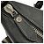 Borsa a tracolla Domino in pelle liscia Coach Nero - vista 10
