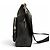 Borsa a tracolla Domino in pelle liscia Coach Nero - vista 4