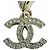 Orecchini Chanel I25A Coco Mark Crystal Bijou Teardrop D'oro - vista 4
