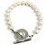 Autre Marque Tiffany Toggle-Armband aus Süßwasserperlen 925 Silber - Ansicht 2