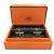Hermès Abotoaduras Hermes SV925 com motivo de logo H paralelo em prata - vista 2