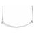 Autre Marque Tiffany T Smile Large Anhänger-Halskette Silber