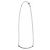 Autre Marque Tiffany T Smile Large Anhänger-Halskette Silber - Ansicht 3