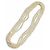 Autre Marque Collana lunga in perle d'acqua dolce Tiffany Ziegfeld Collection Argento Bianco