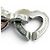 Autre Marque Bracciale Tiffany Vintage Heart Link Argento D'oro - vista 7