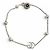 Gucci Double G Armband mit Perlmutt-Anhänger Silber Weiß - Ansicht 3