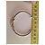 Bracciale rigido Tiffany & Co. Infinity in argento sterling e oro giallo 18K D'oro - vista 4