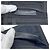 Cartera Tri-Fold Balenciaga Mini Explorer Negro - vista 9