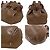 Sac Tote Salvatore Ferragamo en cuir marron - vue 7