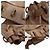 Sac Tote Salvatore Ferragamo en cuir marron - vue 8