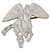 Hermès Hermes Silver Scarf Ring Silvery