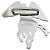 Hermès Hermes Silver Scarf Ring Silvery - view 3