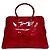 Miu Miu Tote Bag aus Lackleder Rot