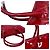 Miu Miu Tote Bag aus Lackleder Rot - Ansicht 10
