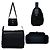 Bolsa de Ombro Prada Vera Black Preto - vista 2