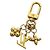 Charm per borsa Louis Vuitton D'oro - vista 5