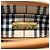 Borsa a tracolla Burberry in pelle beige - vista 5