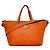 Borsa a tracolla e tote in pelle arancione Salvatore Ferragamo