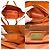 Borsa a tracolla e tote in pelle arancione Salvatore Ferragamo - vista 3